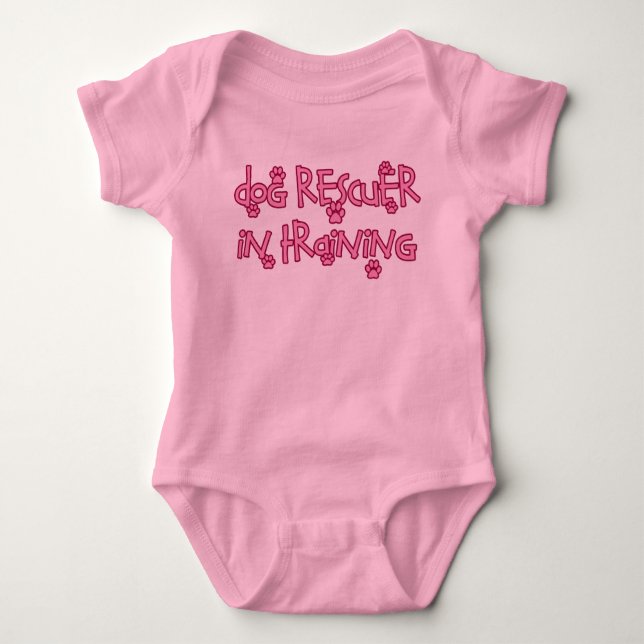 Lil' Rescuer Baby Bodysuit (Front)