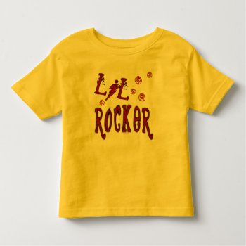 Lil Rocker Toddler T-shirt by Method77 at Zazzle