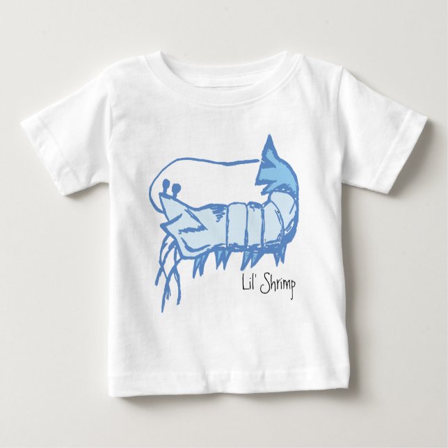 Lil' Shrimp Baby Shirt (Front)
