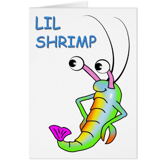 lil shrimp cards (Front)