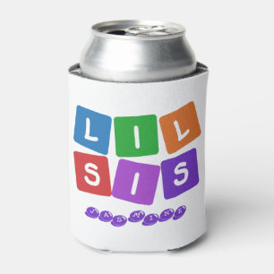 Lil Sis custom name can cooler