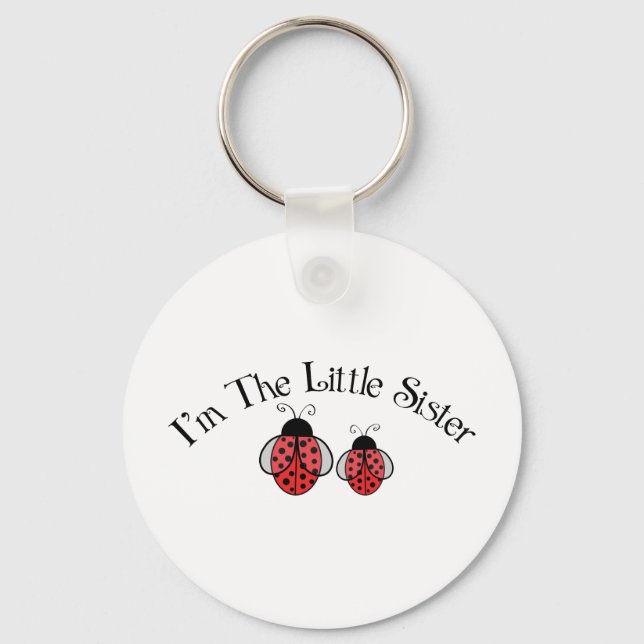 Lil Sis Ladybug Keychain (Front)