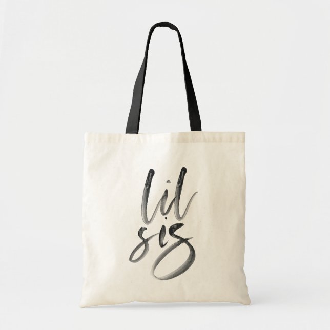 lil sis tote bag (Front)