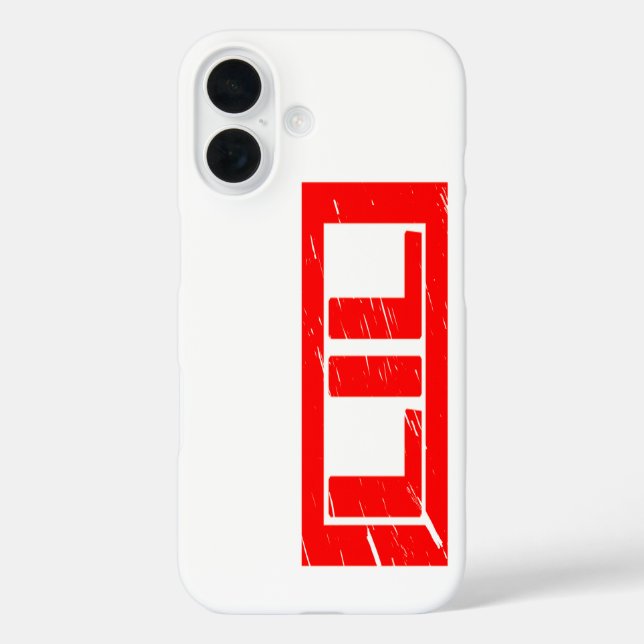 Lil Stamp Case-Mate iPhone Case (Back)