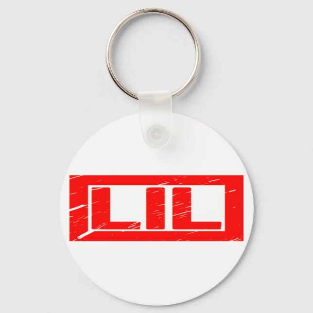 Lil Stamp Keychain (Front)