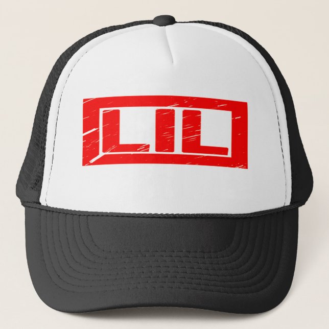 Lil Stamp Trucker Hat (Front)