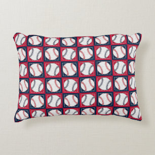 Lil Stitched Baseballs-Accent Throw Pillow