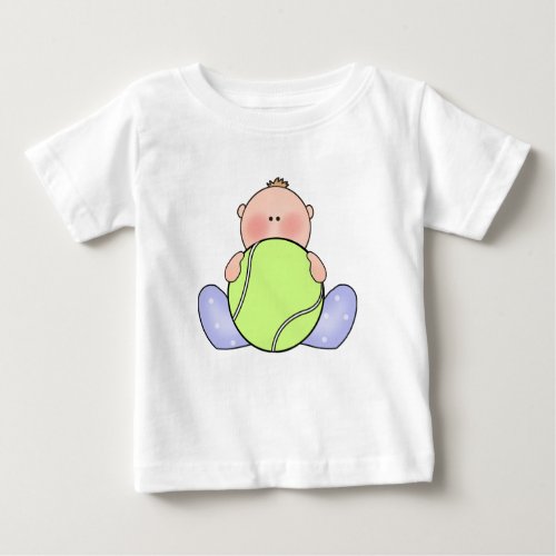 Lil Tennis Baby Boy Baby T_Shirt