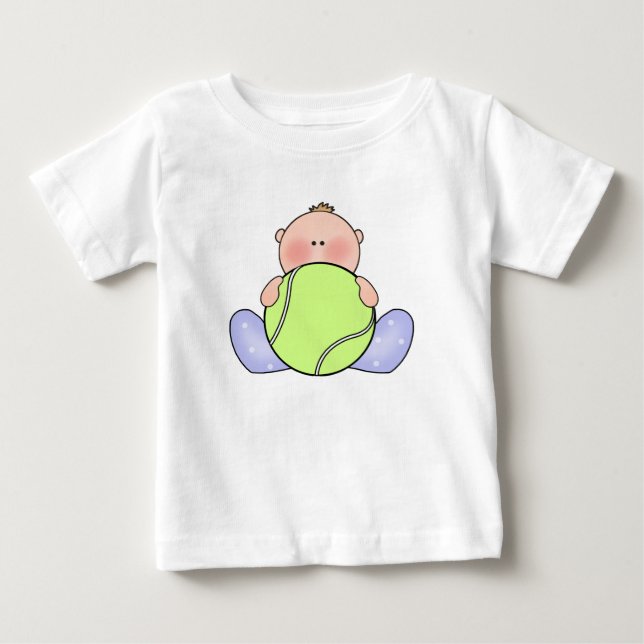 Lil Tennis Baby Boy T-Shirt (Front)