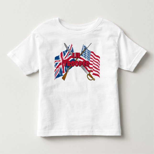 Lil Trooper Toddler T-shirt (Front)