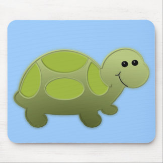 Lil turtle mouse pad