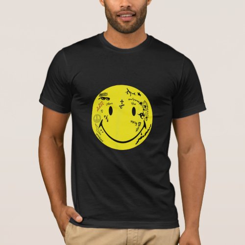 Lil Wayne Tattoo Smiley T_Shirt