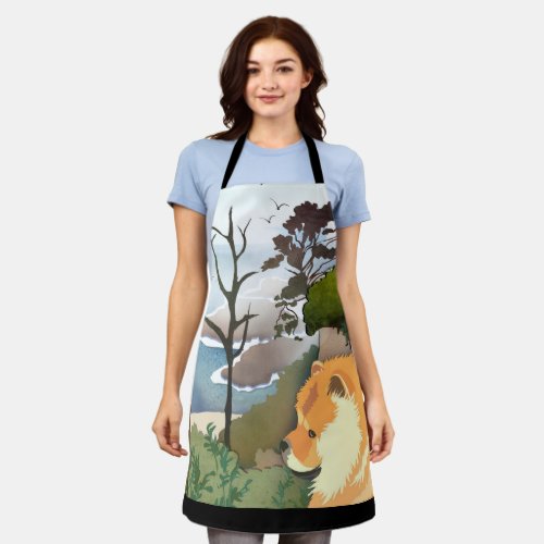 LIL WEATHER  Chow _Apron in 3 sizes Apron
