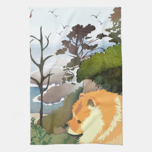 LIL WEATHER Chow -Kitchen towel