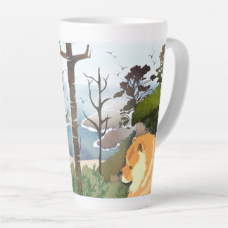 LIL WEATHER  Chow - Mug with design on both sides