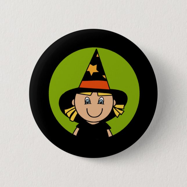 Lil' Witch Button (Front)