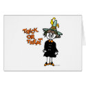 Lil Witch Trick-or-Treat card