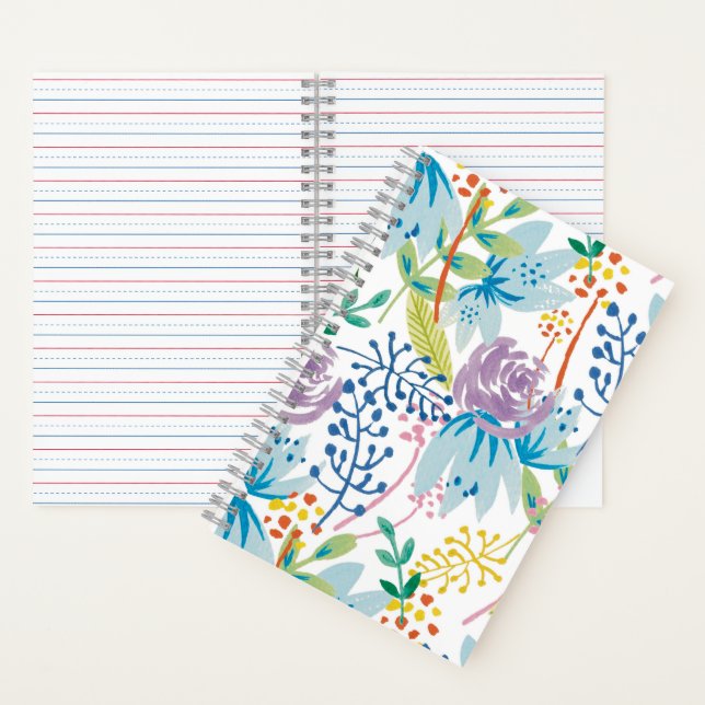 Lila forest notebook (Inside)