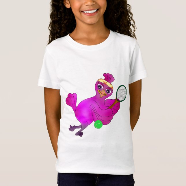 Lila Tennis by The Happy Juul Company T-Shirt (Front)