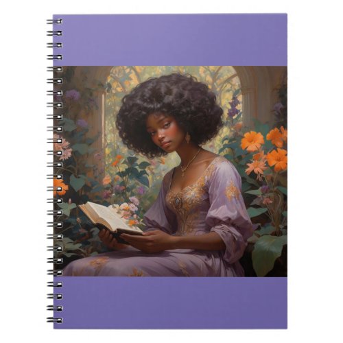 Lilac and Blooms Study Notebook