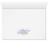 Lilac and Blush Pink Floral (Inside Horizontal (Bottom))