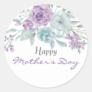 21 Happy Mothers Day Stickers maman mother 571 Plant Poison Label Sticker card Poison