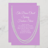 Fashion Show Invitations from Greeting Card Universe