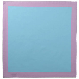 Lilac and Sky Blue Napkins