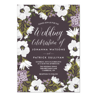 Lilac Wedding Invitations Announcements Zazzle Wedding Invitation Vintage Lilac