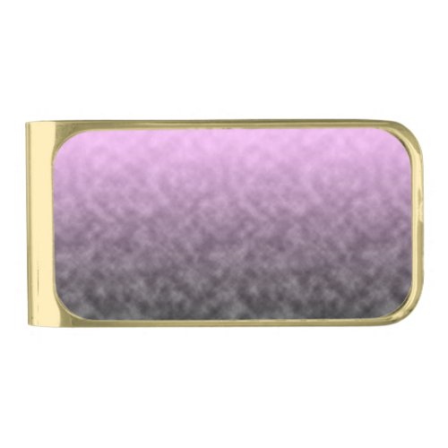 Lilac Ash Gold Finish Money Clip