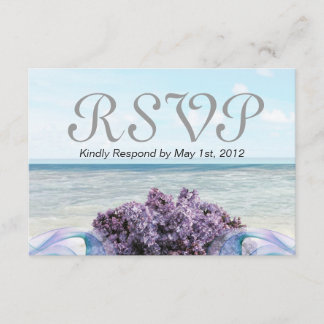 Lilac Beach Response Card