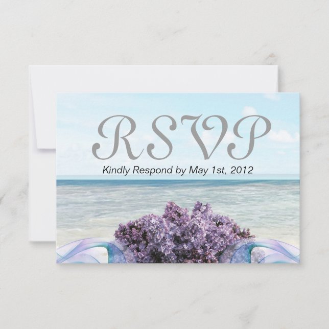 Lilac Beach Response Card (Front)