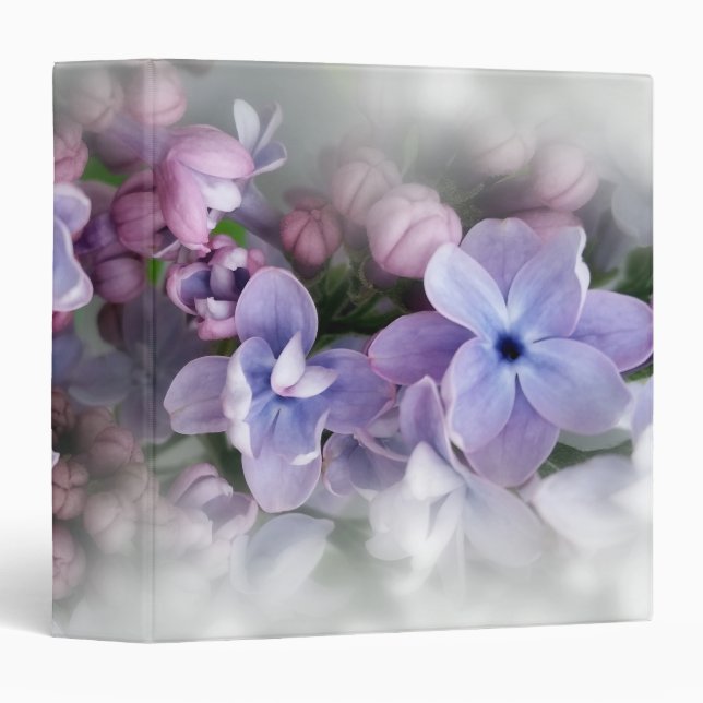 Lilac blooming binder (Front/Spine)