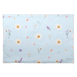 Lilac Bloomlets Cloth Placemat