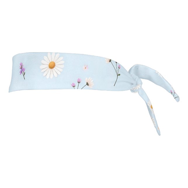 Lilac Bloomlets Tie Headband (Rotate 90)