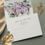 Lilac Blossom Watercolor Art Return Address Envelope<br><div class="desc">Add a touch of elegance to your correspondence with our Lilac Blossom Watercolor Art Return Address Envelope. Featuring delicate lilac flowers and lush greenery, this beautifully crafted envelope adds an extra layer of sophistication to your mailings. Ideal for weddings, bridal showers, or any special occasion where you want your first...</div>