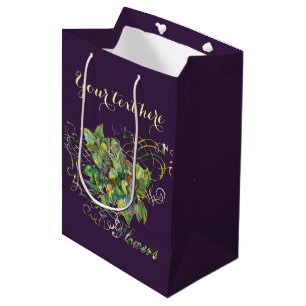 lilac blossoms medium gift bag
