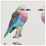 Lilac Breasted Roller Bird Fabric