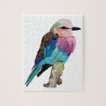 Lilac Breasted Roller Bird Jigsaw Puzzle