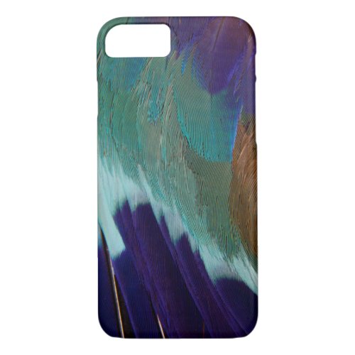 Lilac Breasted Roller feathers iPhone 87 Case
