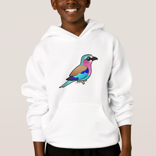 Lilac-breasted Roller Hoodie (Front)