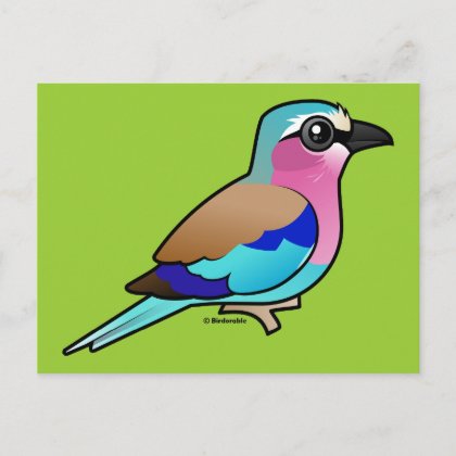 Lilac-breasted Roller Coloring Page