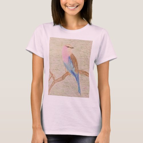 Lilac Breasted Roller T_Shirt 
