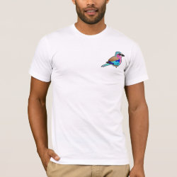 Lilac-breasted Roller Men's Basic American Apparel T-Shirt