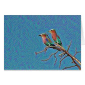 Lilac Breasted Rollers (Front Horizontal)