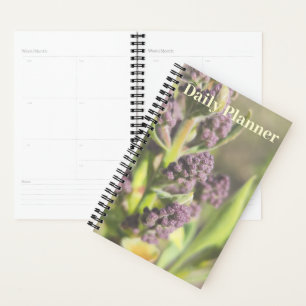 Lilac Buds Daily Planner