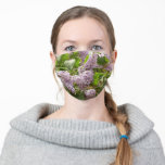 Lilac Bush Beautiful Purple Spring Flowers Adult Cloth Face Mask