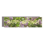 Lilac Bush Beautiful Purple Spring Flowers Car Magnet