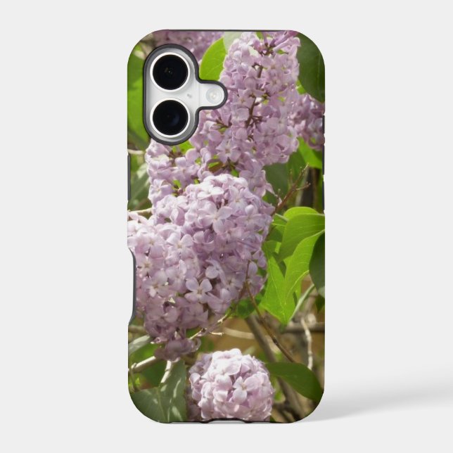 Lilac Bush Beautiful Purple Spring Flowers Case-Mate iPhone Case (Back)