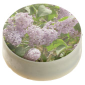 Lilac Bush Beautiful Purple Spring Flowers Chocolate Covered Oreo (Angled)